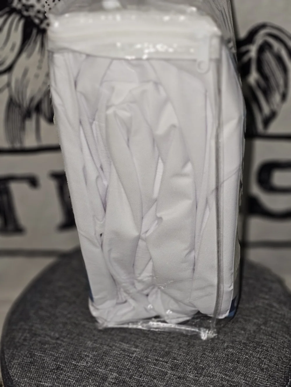 NIP Sealy Cool Comfort King Fitted Mattress Protector - White